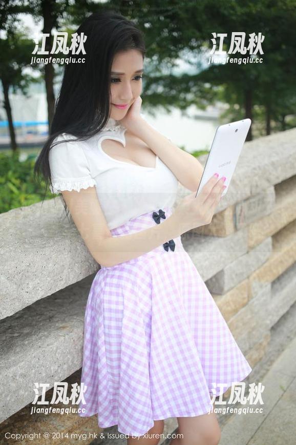 MyGirl美媛馆 - 她的温柔太让我心动了——李七喜最新图片，原图太撩了吧