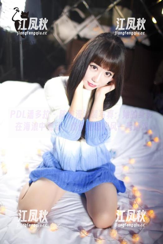 PDL潘多拉-陈雅漫 PDL潘多拉 - 陈雅漫泳装写真:她的身影在海浪中舞动,仿佛是想和风一起嬉戏