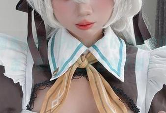 最新图库分享:PoppaChan的女仆眼神杀,碧蓝航线也自愧不如?