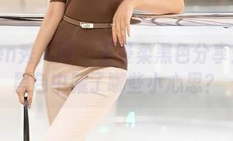 Xiuren秀人网 – 王曼柔黑色分享:她在黑色中藏了哪些小心思?