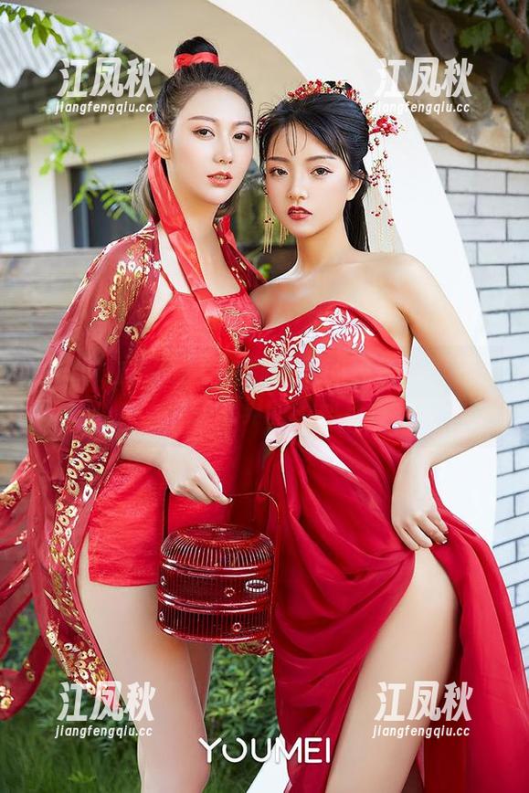 YouMi尤蜜荟-郭忆然 YouMi尤蜜荟 - 被郭忆然的黑色写真迷住了,壁纸界的黑科技?