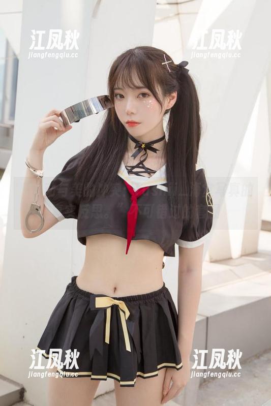 “运动与美的冲突：fushii_海堂写真的真实反思。”不可错过的套图