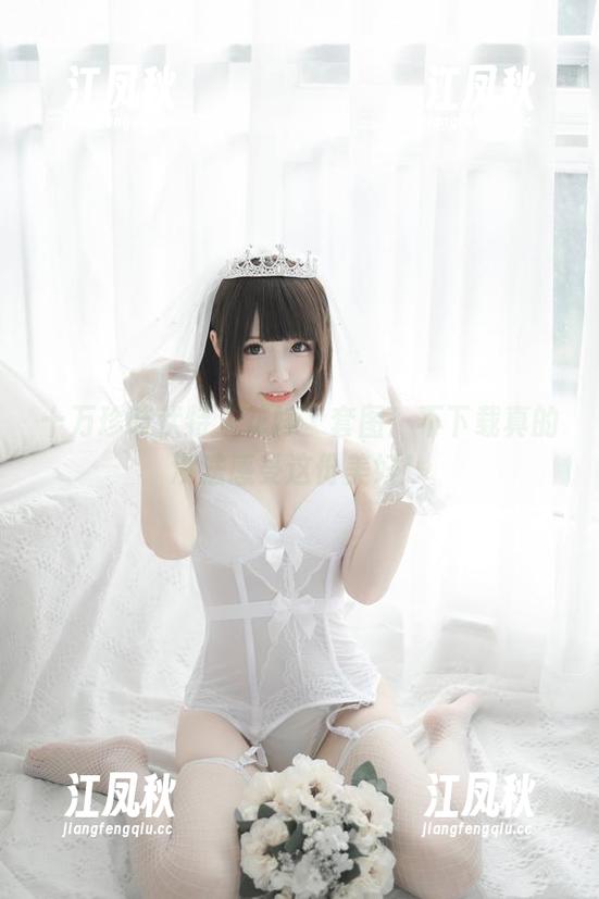 十万珍吱伏特“花嫁”套图：不下载真的没法感受这份美好！