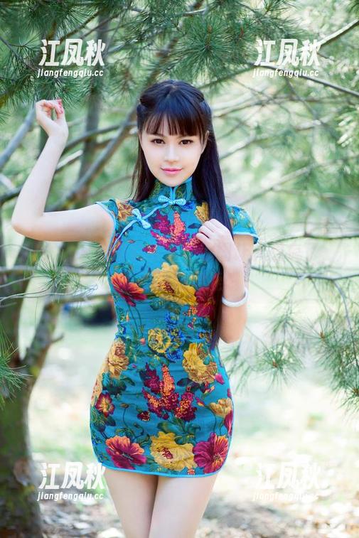 推女郎 - 易阳豹纹款：原图让人想疯了，小心心跳加速哦
