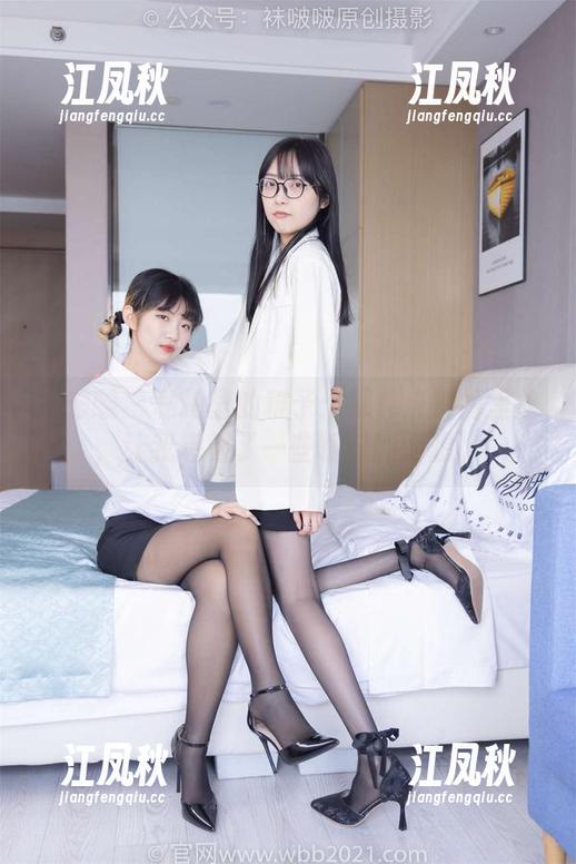 袜啵啵 - 私拍里的稚予：那件皮裤裤里丝，让我想起了一些暧昧的幻想。