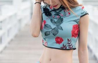 魅妍社 – 夏倪可ella海边的‘随意’：原图在线，让你我都心动不已！