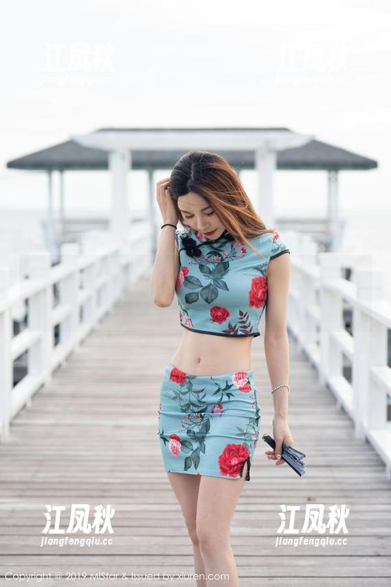 魅妍社 - 夏倪可ella海边的‘随意’：原图在线，让你我都心动不已！